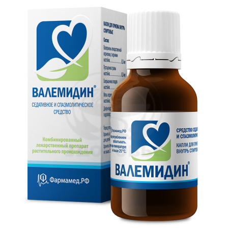 Валемидин капли 25мл