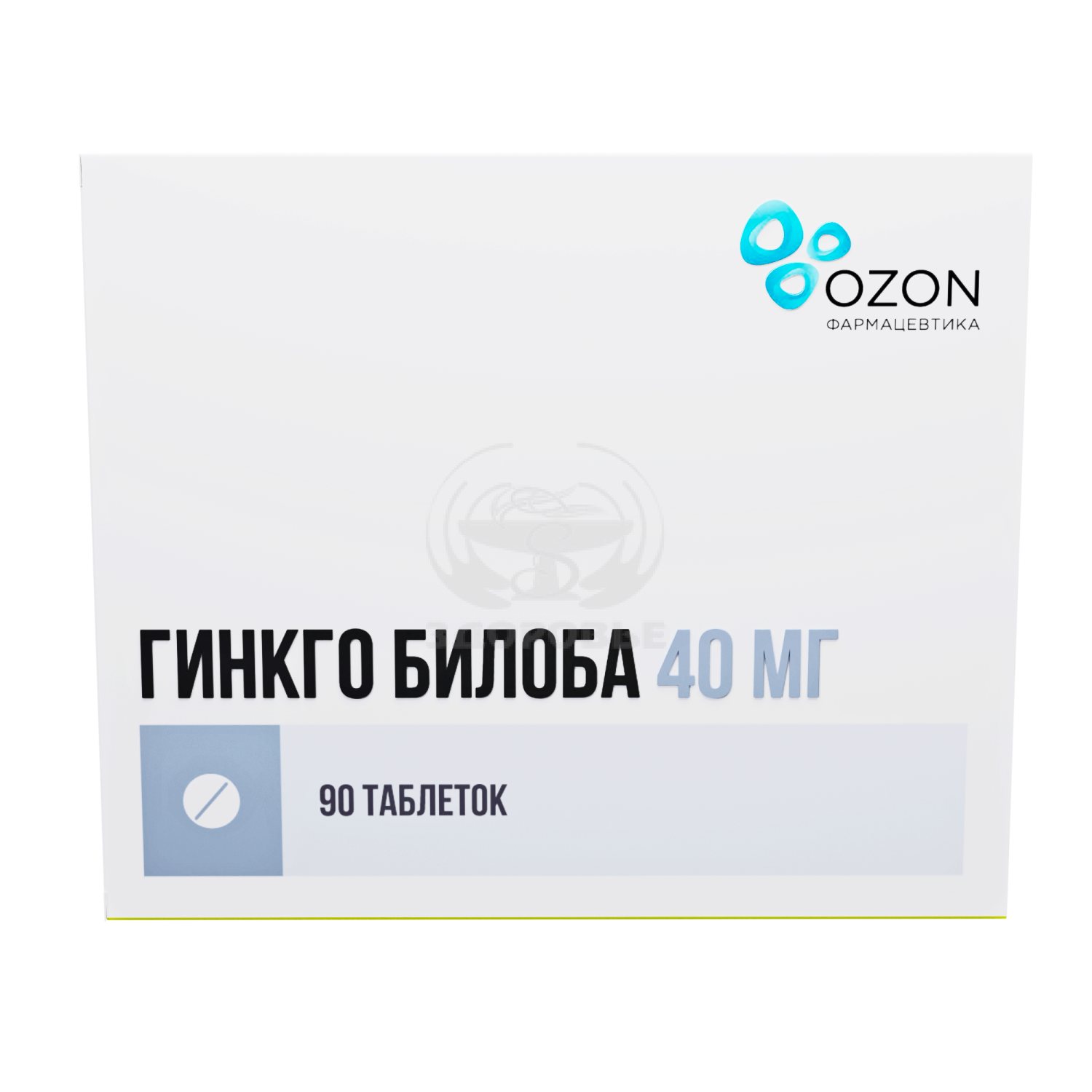 Гинкго билоба таблетки покрытые оболочкой 40мг 90 (Озон) - купить по цене  898 ₽ в интернет-аптеке Здоровье: инструкция по применению, аналоги