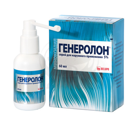Генеролон спрей 5% флакон 60мл