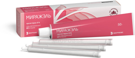 Миражэль гель вагинальный 90мг/доза 50г + аппликатор 3