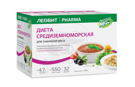 Худеем за неделю комплекс Средиземноморское меню