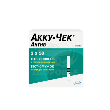 Тест полоски Акку-Чек Актив 100