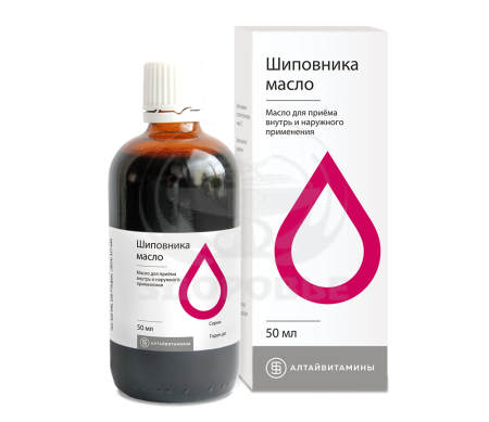 Шиповника масло 50мл (Алтайвитамины)