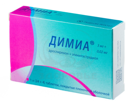 Димиа таблетки 28