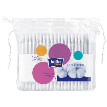 Ватные палочки Белла пакет 160