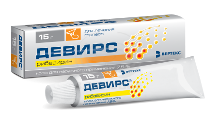 Девирс крем 7.5% 15г