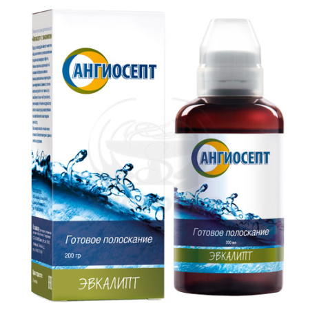 Ангиосепт полоскание для пол. рта эвкалипт 200мл