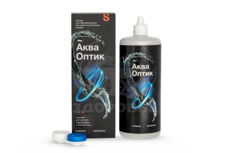 Раствор АкваОптик для ухода за контактными линзами 450мл