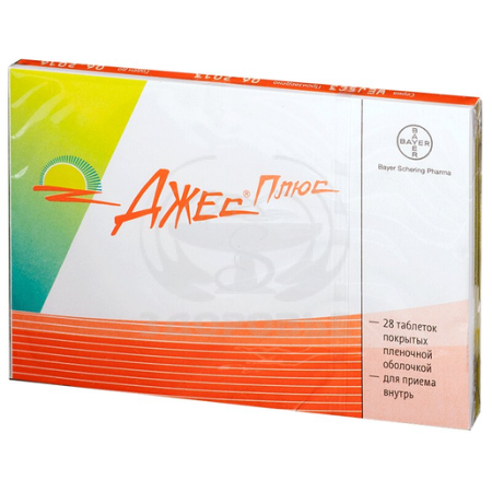 Джес Плюс таблетки покрытые оболочкой 28