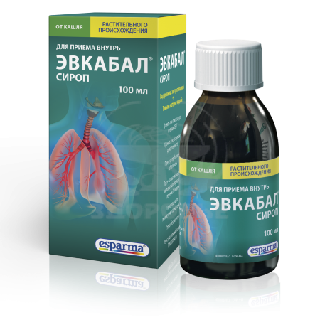 Эвкабал сироп от кашля 100мл