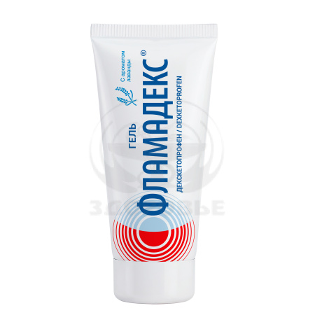Фламадекс гель 2.5% 50г