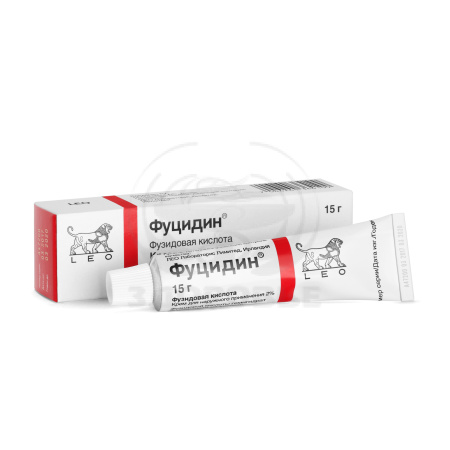 Фуцидин крем 2% 15г