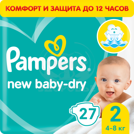 Памперсы Нью Бэби Мини размер 2 27