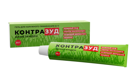 Контразуд гель для наружного применения 0.1% 30г