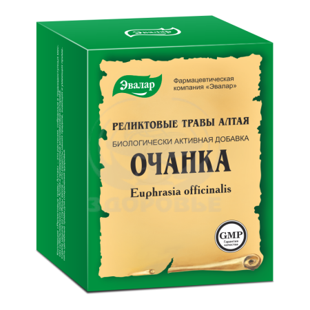 Очанка трава 50г (Эвалар)