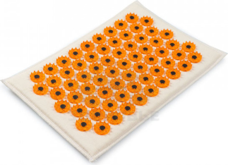 Иппликатор Кузнецова тибетский на мягкой подложке 17х28см желтый