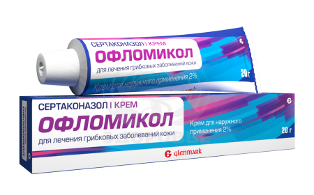 Офломикол крем для наружного применения 2% 20г