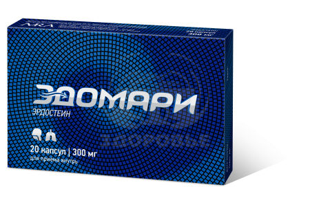 Эдомари капсулы 300мг 20