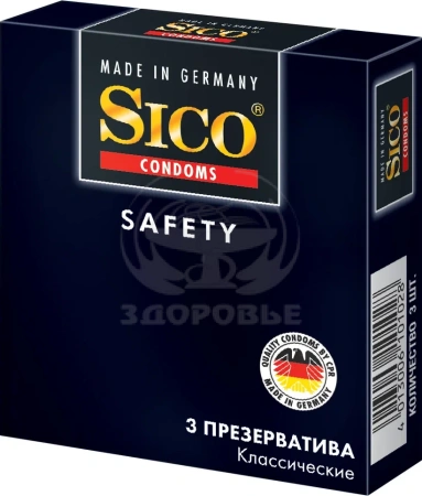 Презервативы Сико 3 сафети (классические)
