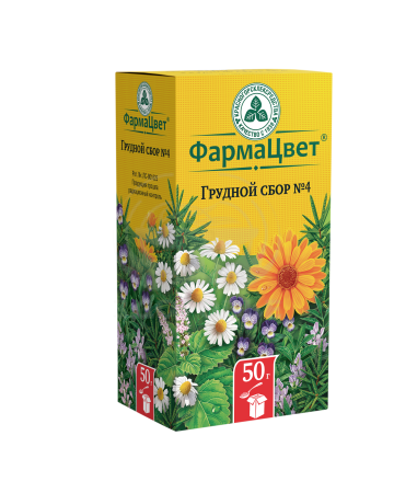 Сбор грудной 4 50г (Красногор)