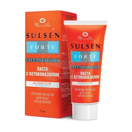 Сульсена паста Форте 2% с кетоконазолом 75мл
