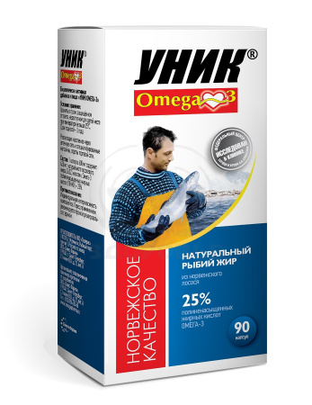 Уник Омега 3 капсулы 90