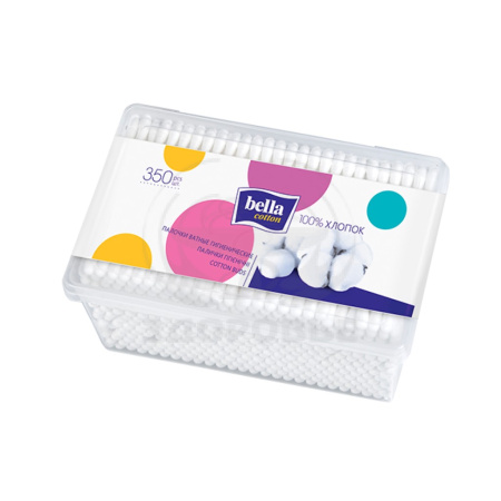 Ватные палочки Белла коробка 350