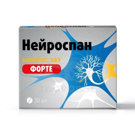 Нейроспан форте комплекс таблетки 567мг 30