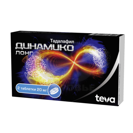 Динамико Лонг таблетки покрытые оболочкой 20мг 2