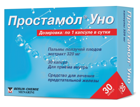 Простамол Уно капсулы 320мг 30