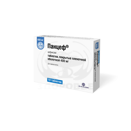 Панцеф таблетки 400мг 10