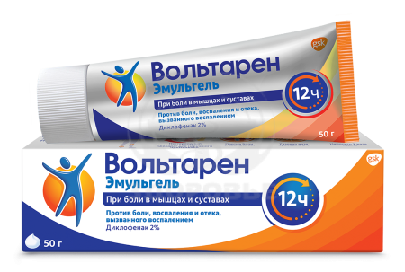 Вольтарен эмульгель 2% 50г