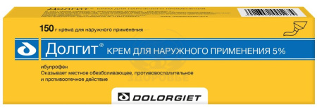 Долгит крем 5% 150г