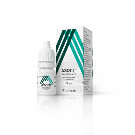 Азопт глазные капли 1% флакон 5мл