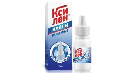 Ксилен капли в нос 0.1% 10 мл (флакон-капельница)