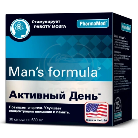 Мен-с формула Активный день капсулы 30