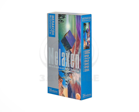 Мелаксен таблетки 3мг 24