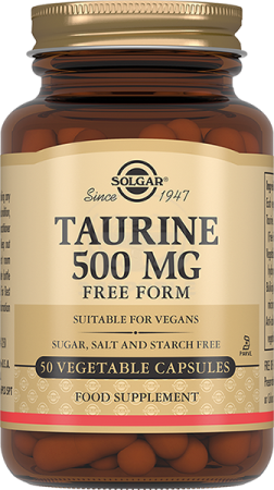 Солгар Таурин капсулы 500мг 50