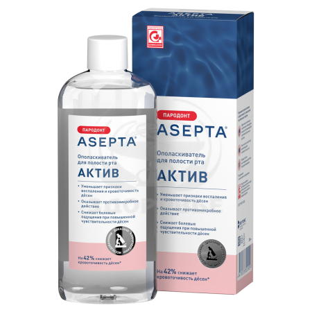 Ополаскиватель для полости рта Асепта Актив 250 мл