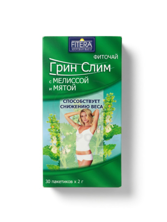 Чай Грин Слим мята мелисса 30