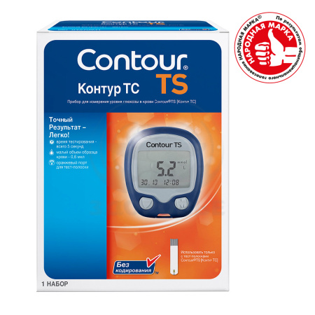 Глюкометр Контур ТС (ланцеты 5)