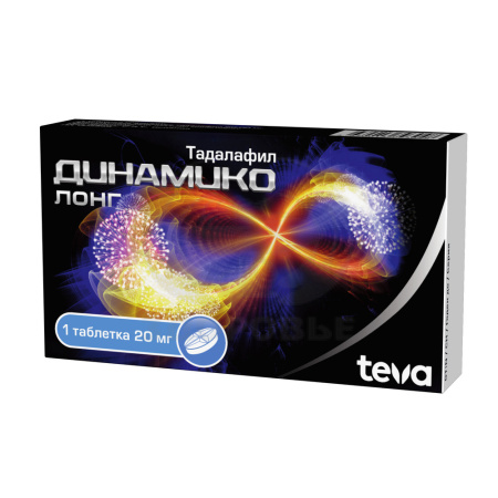 Динамико Лонг таблетки покрытые оболочкой 20мг 1