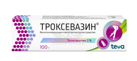 Троксевазин гель 2% туба 100г