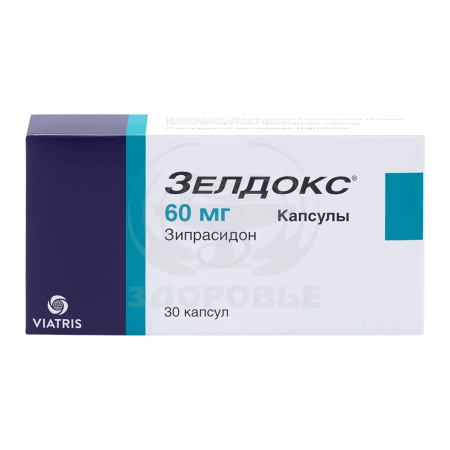 Зелдокс капсулы 60мг 30