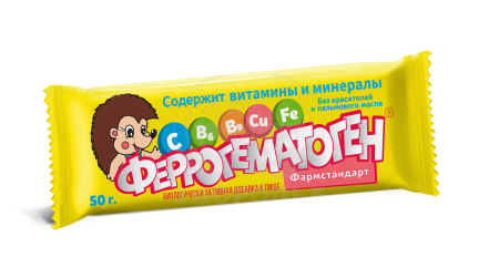 Феррогематоген 50г (Фармстандарт)