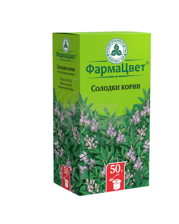 Солодки корень 50г (Красногор)