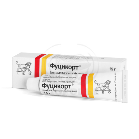 Фуцикорт крем туба 15г
