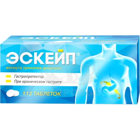 Эскейп таблетки покрытые оболочкой 120 мг 112