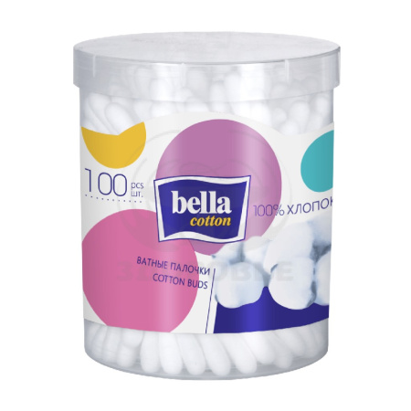 Ватные палочки Белла банка 100