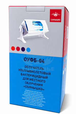 Облучатель ультрафиолетовый бактерицидный ОУФБ-04